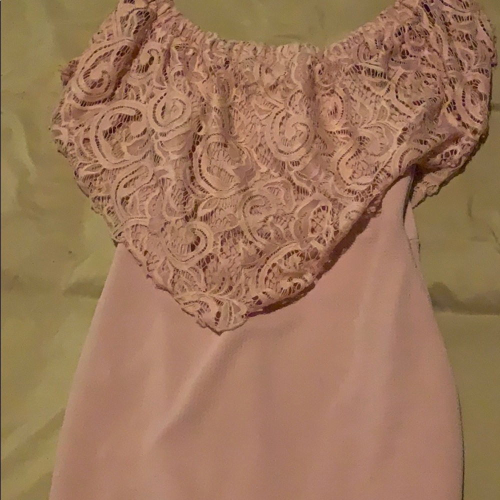 Pink dress